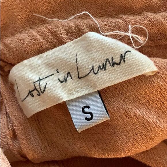 Lost in lunar blush cold shoulder romper |  size S - Picture 7 of 8